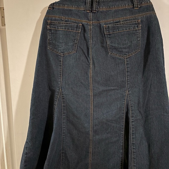 Denim Blue Women's Skirt - Picture 2 of 3